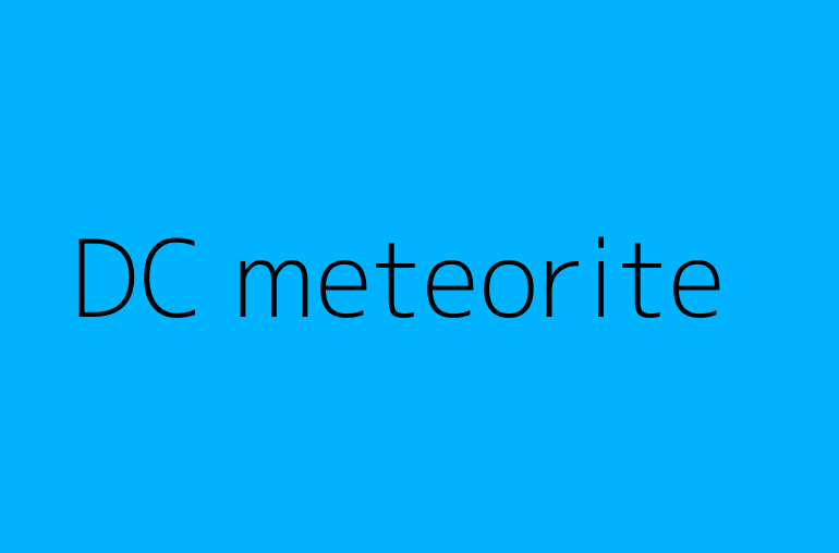 DC meteorite